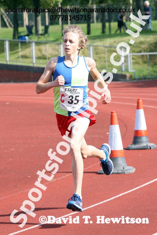 Boys under-15s, Northern Road Relays, Blackpool. Photo: David T. Hewitson/Sports for All Pics